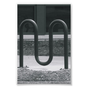 Photographie M1 4x6 noir et blanc d'alphabet