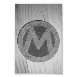 Photographie M4 4x6 noir et blanc de lettre