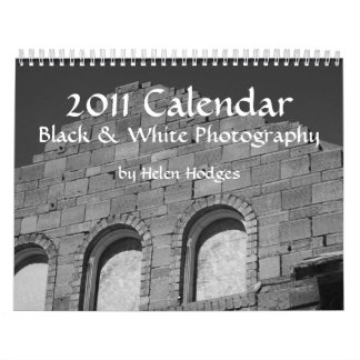 Photographie noire et blanche du calendrier 2011