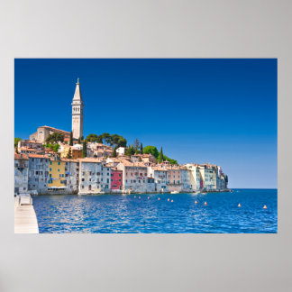 Photographie ou affiche de Rovinj. La côte de la m