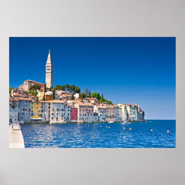 Photographie ou affiche de Rovinj. La côte de la m (Devant)