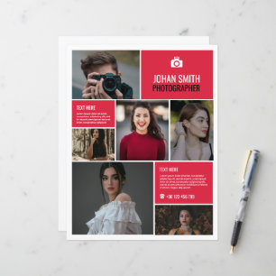 Photographie professionnelle Modèle circulaire