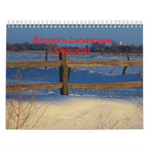 PHOTOGRAPHIE STOCK DE BROZEK CALENDRIER DU PAYSAGE