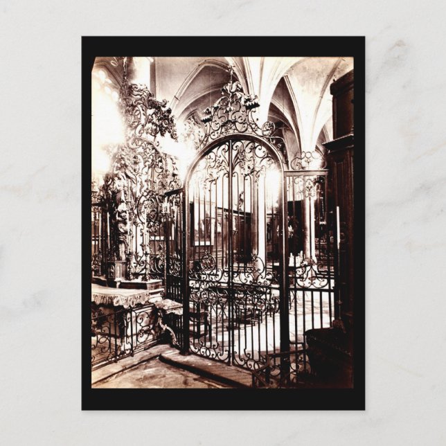 Photographie Vintage carte postale-Eugène Atget 42 (Devant)