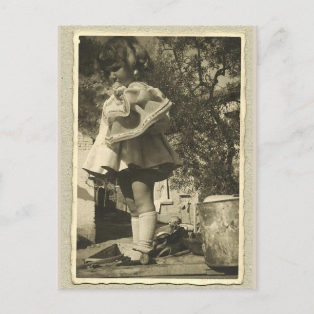 Photographie vintage de carte postale (Devant)