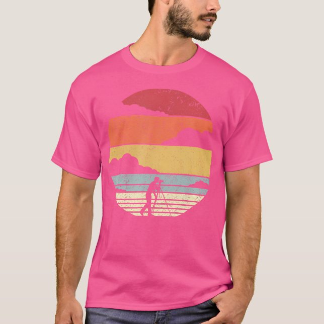 Photography Shirt. Retro Style Photographer T-Shirt (Vorderseite)