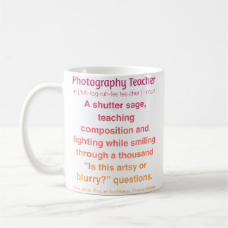 Photography Teacher Kaffeetasse