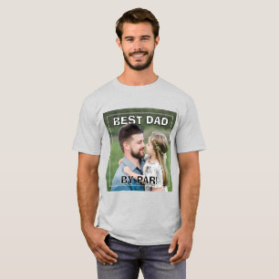 PhotoPop Bester Vater By Par Benutzerdefiniertes J T-Shirt