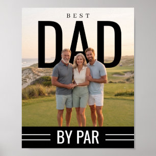 PhotoPop Bester Vater nach Par mit individuellem F Poster