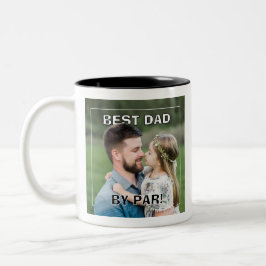 PhotoPop Bester Vater überhaupt von Par Benutzerde Zweifarbige Tasse