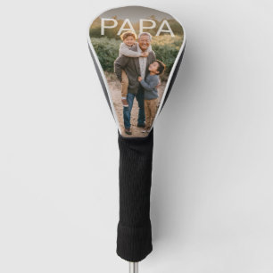 PhotoPop Papa Benutzerdefinierte Familie Golf Headcover