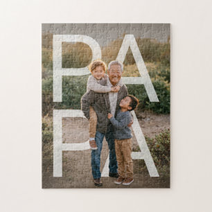 PhotoPop Papa Benutzerdefiniertes Familienfoto