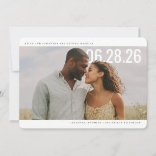PhotoPop Save the Date Sauberes Design