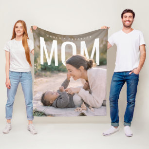 PhotoPop Weltbeste Mutter Benutzerfoto Fleecedecke