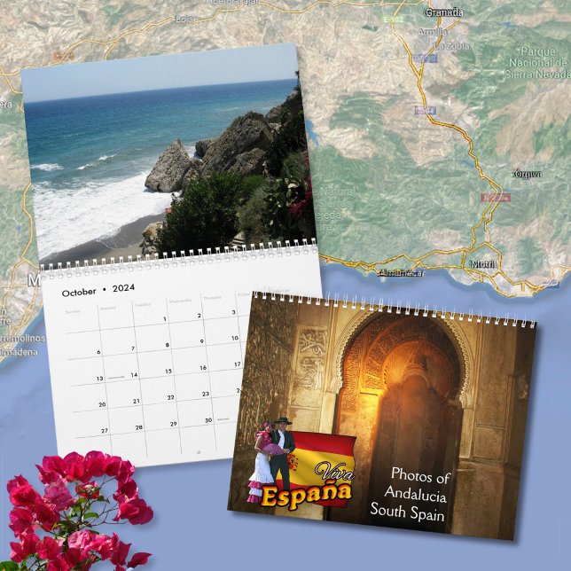 Photos de Andalousie, Espagne du Sud Calendrier (Créateur téléchargé)