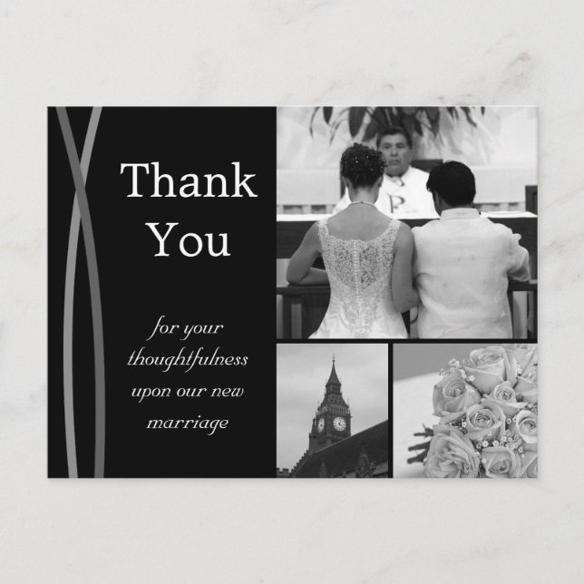 Photos de Carte de remerciements personnalisables (Devant)