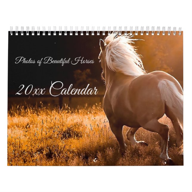 Photos du calendrier des beaux chevaux (Protection)