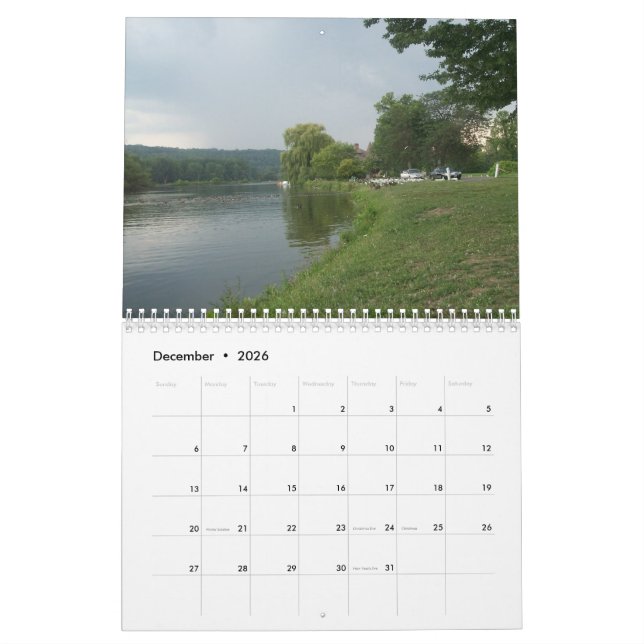 PHOTOS DU Calendrier DU LAC CAYUGA (Dec 2026)