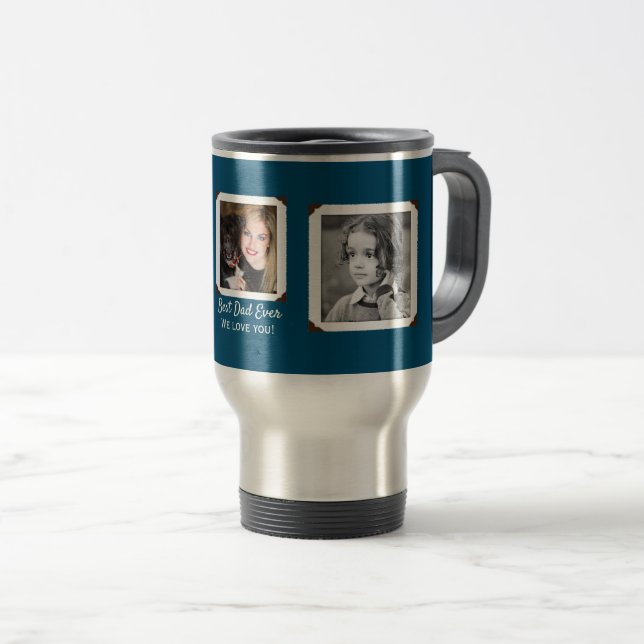 Photos Familiales Aimer Voyage Mug Cadeau Pour Lui (Devant droit)