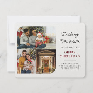 Photos familiales Moving Faire-part Carte de Noël