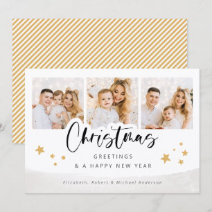Photos personnalisées Carte de voeux Noël
