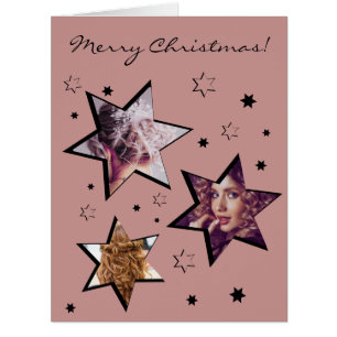 Photos personnalisées Hairstyliste Christmas Stars