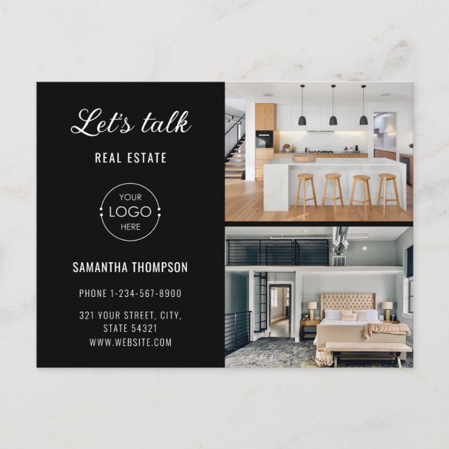 Photos professionnelles Immobilier Marketing Carte (Devant)