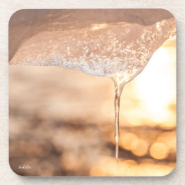 Photosonne durch das Eis Untersetzer