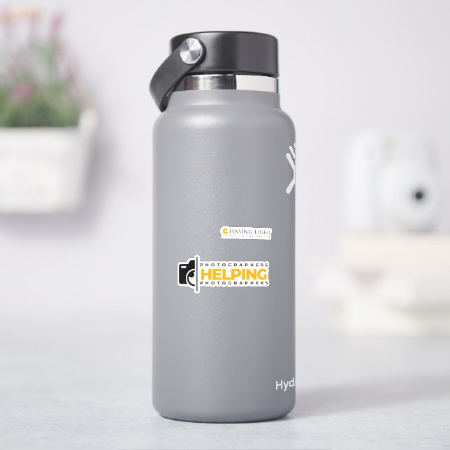 'PHP' Custom-Cut Vinyl Sticker (HydroFlask)