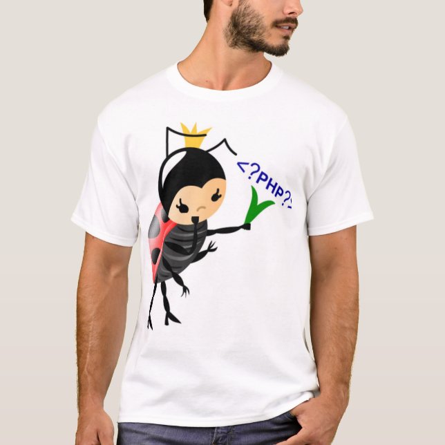 PHP Prinzessin T-Shirt (Vorderseite)