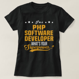 PHP Software-Entwickler T-Shirt
