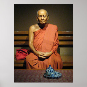 Phra Dhammayanmuni ... buddhistischer Mönch Poster