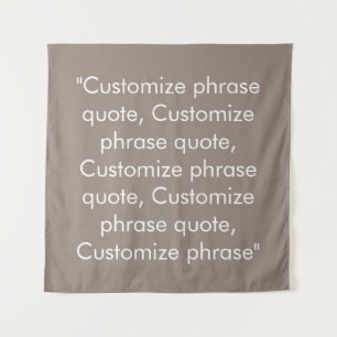 Phrase anpassen elegant beige grün weiß wandteppich