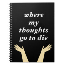 Phrase drôle avec Carnet des mains Ta-da