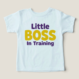 Phrase drôle de bébé patron mignon