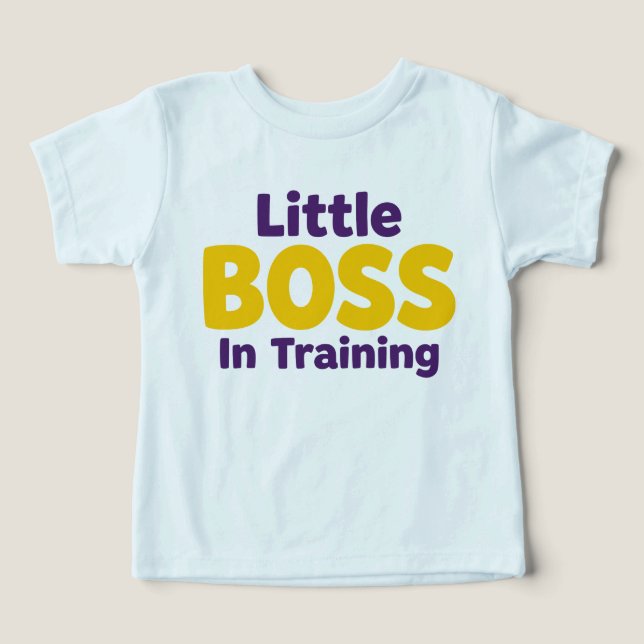 Phrase drôle de bébé patron mignon (Design Recto)