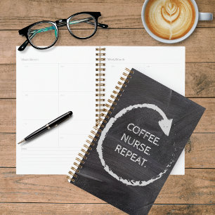 Phrase personnalisable Infirmière de café Répétiti