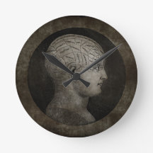 Phrenologie-Uhr