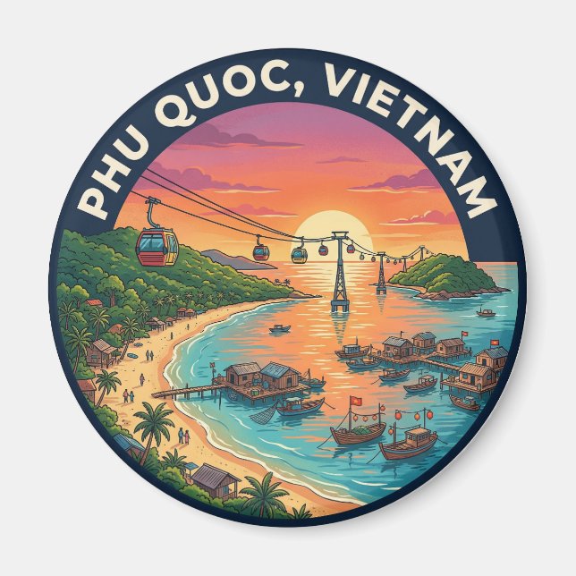 Phu Quoc Vietnam Magnet (Vorne)