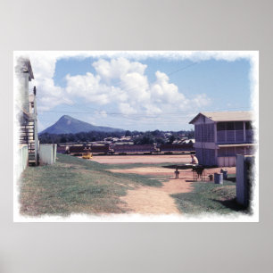 PhuCat AFB Vietnam 1968 Print Poster