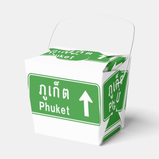 Phuket Ahead ⚠ Thai Highway Traffic ⚠ Geschenkschachtel (Vorderseite)