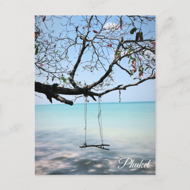 Phuket, Khao Lak, Thaïlande, Carte postale, Postka (Devant)