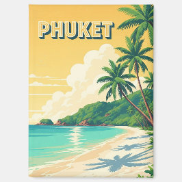 Phuket Patong Beach Thailand Travel Magnet