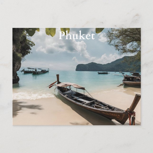 Phuket Postkarte (Vorderseite)
