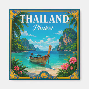 🌴 Phuket Thailand Strand Erinnerung Von Inselreis Magnet