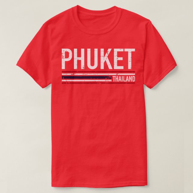 Phuket Thailand T-Shirt (Design vorne)