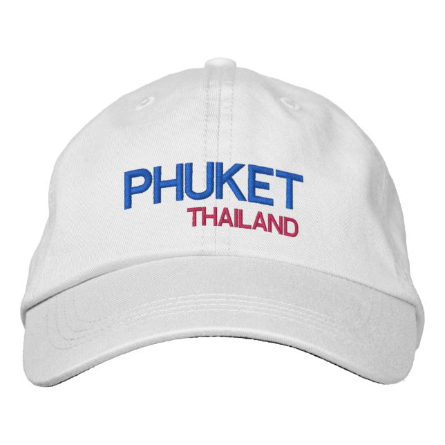 Phuket* Thaïlande Casquette brodé (Devant)