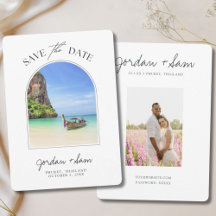 Phuket Wedding Thailand Save the Date
