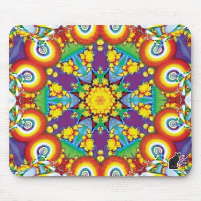Phyletic Kaleidoskop Mouse Pad Mousepad (Vorne)