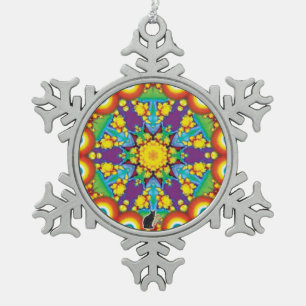 Phyletic Kaleidoskop Snowflake Ornament